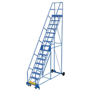 Vestil Rolling Warehouse Ladder 16 Step LAD-16-Vestil-Access Division