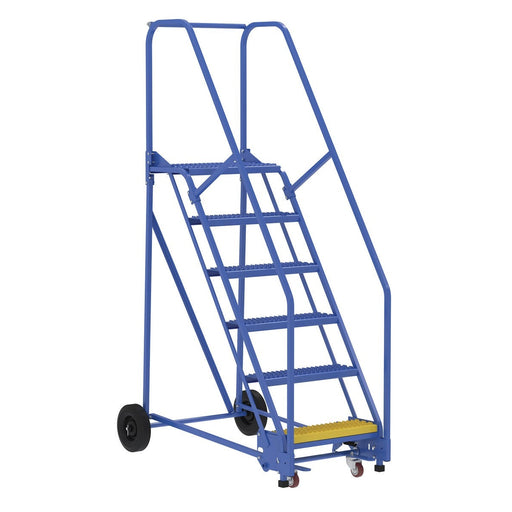 Vestil Rolling Warehouse Ladder 6 Step LAD-6-Vestil-Access Division