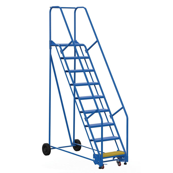 Vestil Rolling Warehouse Ladder 9 Step LAD-9-Vestil-Access Division