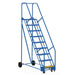 Vestil Rolling Warehouse Ladder 9 Step LAD-9-Vestil-Access Division