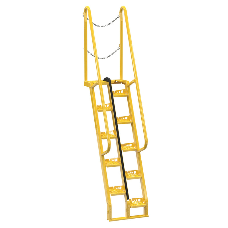 Vestil Steel Alternate Tread Stair 10 Steps ATS-6-68-Vestil-Access Division