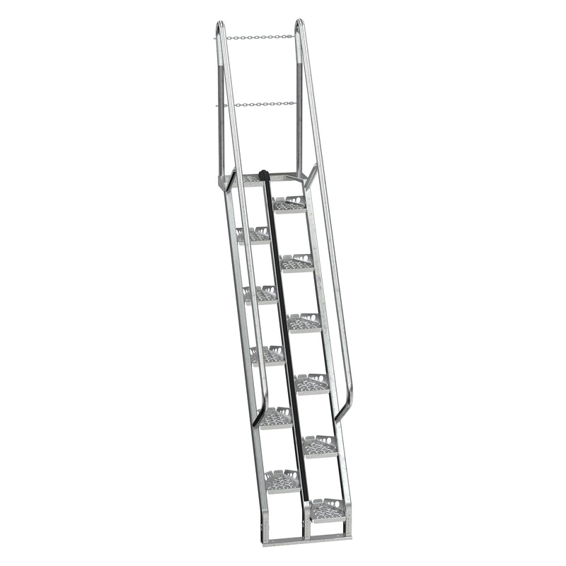 Vestil Galvanized Alternate Tread Stair 12 Steps ATS-7-56-HDG-Vestil-Access Division