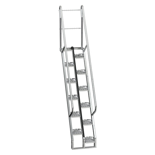 Vestil Galvanized Alternate Tread Stair 12 Steps ATS-7-56-HDG-Vestil-Access Division