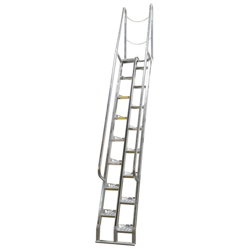 Vestil Galvanized Alternate Tread Stair 16 Steps ATS-10-68-HDG-Vestil-Access Division
