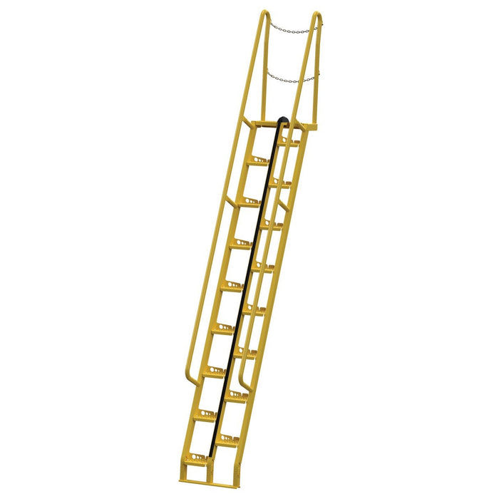 Vestil Steel Alternate Tread Stair 17 Steps ATS-11-68-Vestil-Access Division