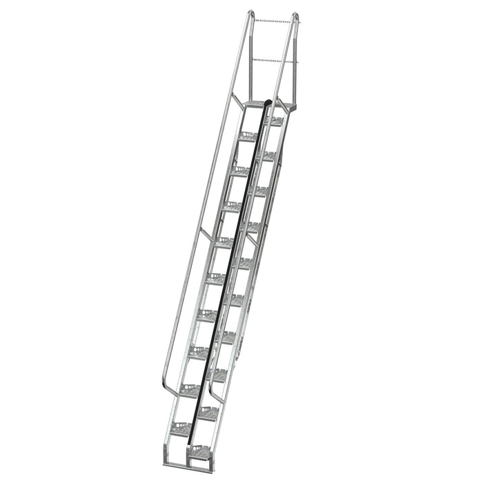 Vestil Galvanized Alternate Tread Stair 20 Steps ATS-12-56-HDG-Vestil-Access Division
