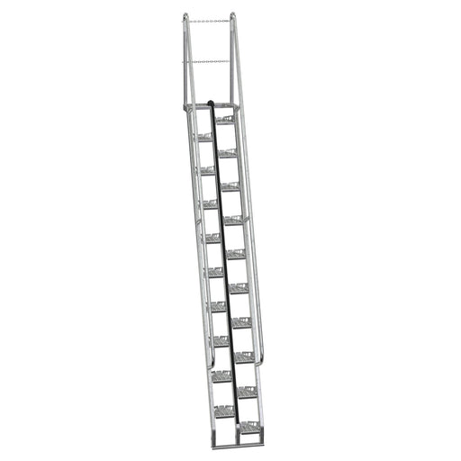 Vestil Galvanized Alternate Tread Stair 20 Steps ATS-12-68-HDG-Vestil-Access Division
