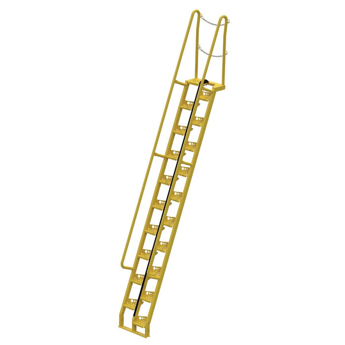 Vestil Steel Alternate Tread Stair 20 Steps ATS-12-68-Vestil-Access Division