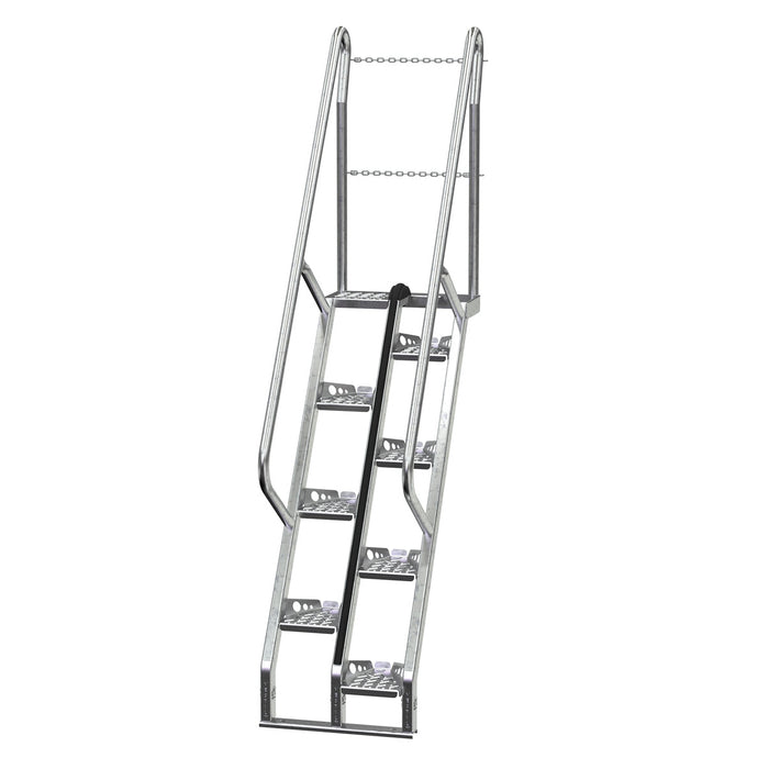 Vestil Galvanized Alternate Tread Stair 8 Steps ATS-5-56-HDG-Vestil-Access Division