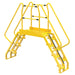 Vestil Steel Alternating Step Cross-Over Ladder 14 Steps COLA-4-56-44-Vestil-Access Division