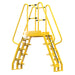 Vestil Steel Alternating Step Cross-Over Ladder 14 Steps COLA-4-68-20-Vestil-Access Division