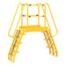 Vestil Steel Alternating Step Cross-Over Ladder 14 Steps COLA-4-68-44-Vestil-Access Division