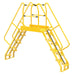 Vestil Steel Alternating Step Cross-Over Ladder 16 Steps COLA-5-56-44-Vestil-Access Division