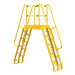 Vestil Steel Alternating Step Cross-Over Ladder 20 Steps COLA-6-68-44-Vestil-Access Division