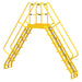 Vestil Steel Alternating Step Cross-Over Ladder 24 Steps COLA-7-56-32-Vestil-Access Division