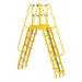 Vestil Steel Alternating Step Cross-Over Ladder 24 Steps COLA-7-68-20-Vestil-Access Division