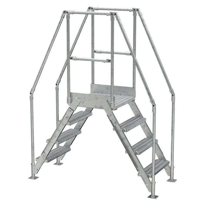 Vestil Steel Crossover Ladder 4 Steps COL-4-36-14-HDG-Vestil-Access Division
