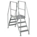 Vestil Steel Crossover Ladder 4 Steps COL-4-36-23-HDG-Vestil-Access Division