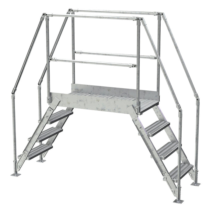 Vestil Steel Crossover Ladder 4 Steps COL-4-36-33-HDG-Vestil-Access Division