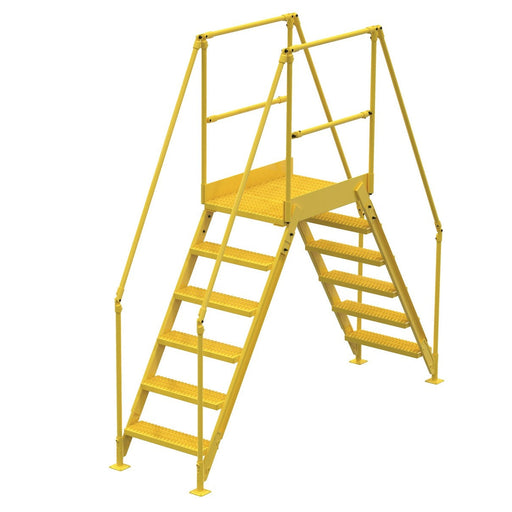 Vestil Steel Crossover Ladder 6 Steps COL-6-56-23-Vestil-Access Division