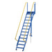 Vestil Steel Folding Mezzanine Ladder 120" Height LAD-FM-120-Vestil-Access Division