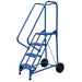 Vestil Steel Roll-A-Fold Ladder 4 Steps LAD-RAF-4-P-Vestil-Access Division