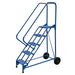 Vestil Steel Roll-A-Fold Ladder 5 Steps LAD-RAF-5-P-EZ-Vestil-Access Division