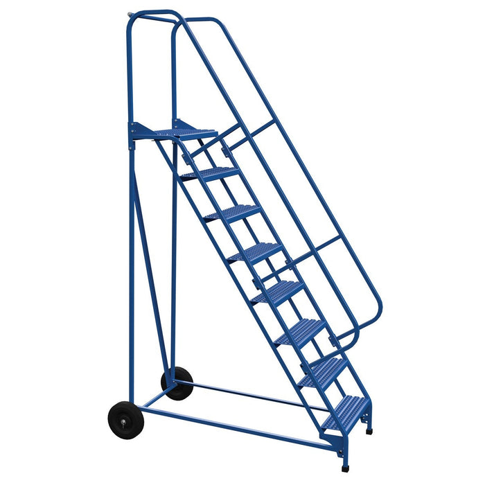 Vestil Steel Roll-A-Fold Ladder 8 Steps LAD-RAF-8-24-G-Vestil-Access Division