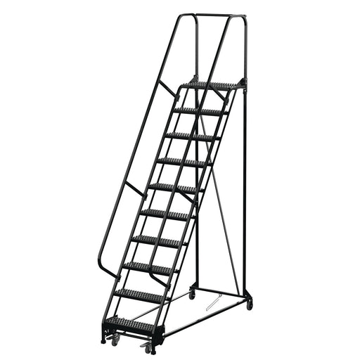 Vestil Steel Standard Anti-Static Slope Ladder 10 Steps LAD-PW-26-10-G-ESD-Vestil-Access Division