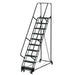 Vestil Steel Standard Anti-Static Slope Ladder 10 Steps LAD-PW-26-10-G-ESD-Vestil-Access Division