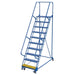 Vestil Steel Standard Slope Ladder 10 Steps LAD-PW-32-10-G-Vestil-Access Division