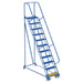 Vestil Steel Standard Slope Ladder 11 Steps LAD-PW-26-11-G-Vestil-Access Division