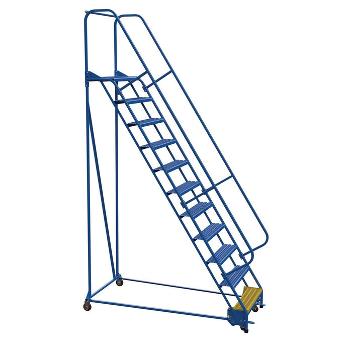 Vestil Steel Standard Slope Ladder 11 Steps LAD-PW-32-11-G-Vestil-Access Division