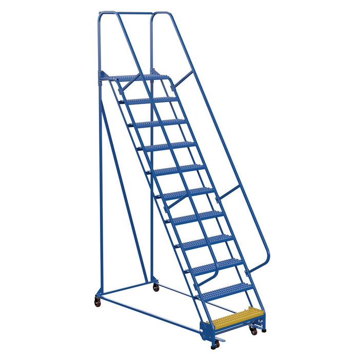 Vestil Steel Standard Slope Ladder 12 Steps LAD-PW-26-12-G-Vestil-Access Division