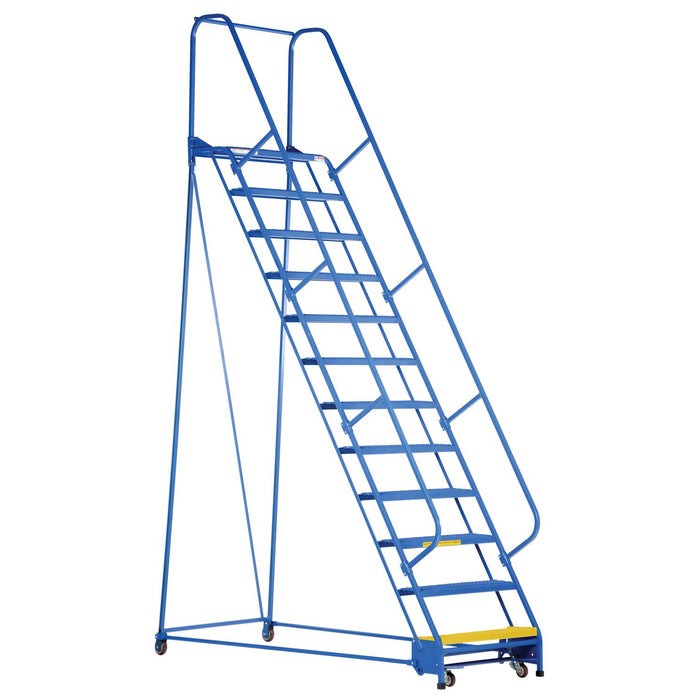 Vestil Steel Standard Slope Ladder 12 Steps LAD-PW-32-12-G-Vestil-Access Division