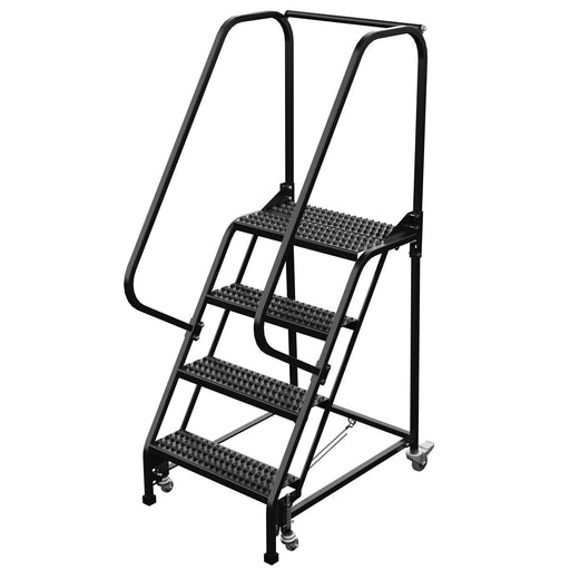 Vestil Steel Standard Anti-Static Slope Ladder 4 Steps LAD-PW-26-4-G-ESD-Vestil-Access Division