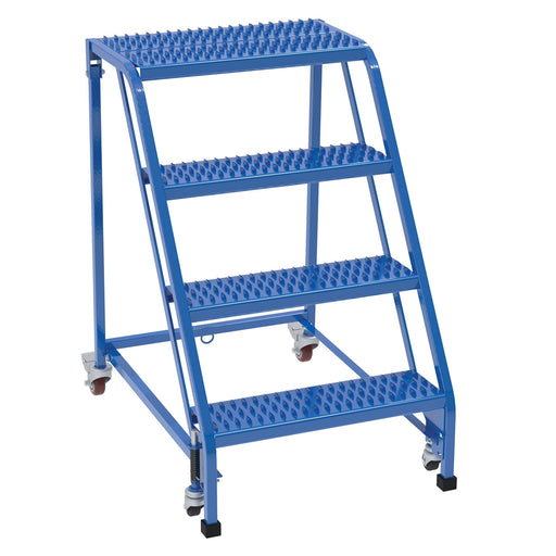 Vestil Steel Standard Slope Ladder 4 Steps LAD-PW-26-4-G-NHR-Vestil-Access Division