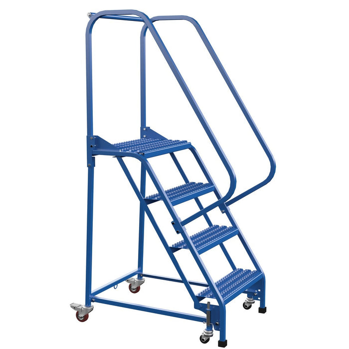 Vestil Steel Standard Slope Ladder 4 Steps LAD-PW-26-4-G-Vestil-Access Division