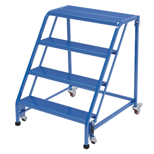 Vestil Steel Standard Slope Ladder 4 Steps LAD-PW-32-4-P-NHR-Vestil-Access Division