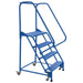 Vestil Steel Standard Slope Ladder 4 Steps LAD-PW-32-4-P-Vestil-Access Division