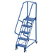 Vestil Steel Standard Slope Ladder 5 Steps LAD-PW-18-5-G-Vestil-Access Division