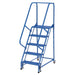 Vestil Steel Standard Slope Ladder 5 Steps LAD-PW-26-5-P-Vestil-Access Division