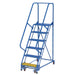 Vestil Steel Standard Slope Ladder 6 Steps LAD-PW-26-6-P-Vestil-Access Division