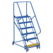 Vestil Steel Standard Slope Ladder 6 Steps LAD-PW-32-6-P-Vestil-Access Division