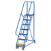 Vestil Steel Standard Slope Ladder 7 Steps LAD-PW-18-7-P-Vestil-Access Division