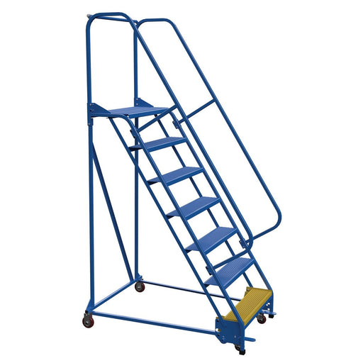 Vestil Steel Standard Slope Ladder 7 Steps LAD-PW-32-7-P-Vestil-Access Division