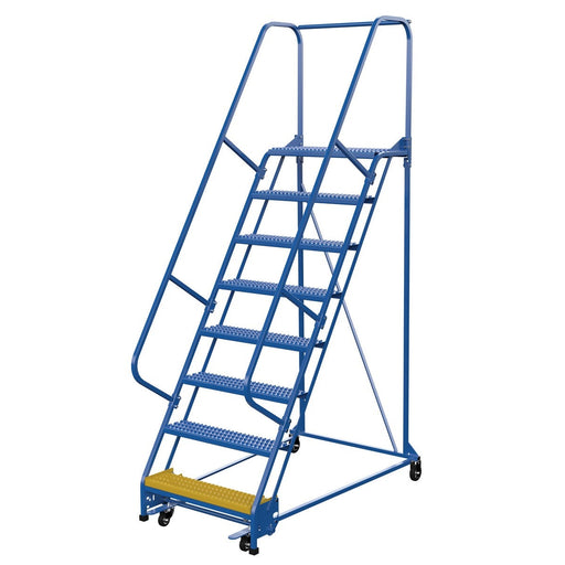 Vestil Steel Standard Slope Ladder 8 Steps LAD-PW-32-8-G-Vestil-Access Division