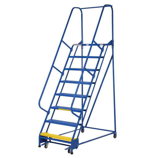 Vestil Steel Standard Slope Ladder 8 Steps LAD-PW-32-8-P-Vestil-Access Division