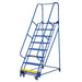 Vestil Steel Standard Slope Ladder 8 Steps LAD-PW-32-8-P-Vestil-Access Division