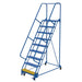 Vestil Steel Standard Slope Ladder 9 Steps LAD-PW-32-9-G-Vestil-Access Division